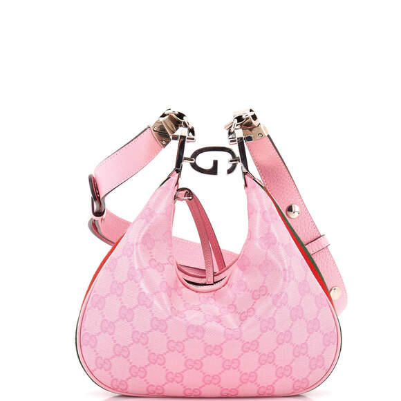 Gucci Attache Shoulder Bag Gg Coated #227048G16B - Picture 1 of 7